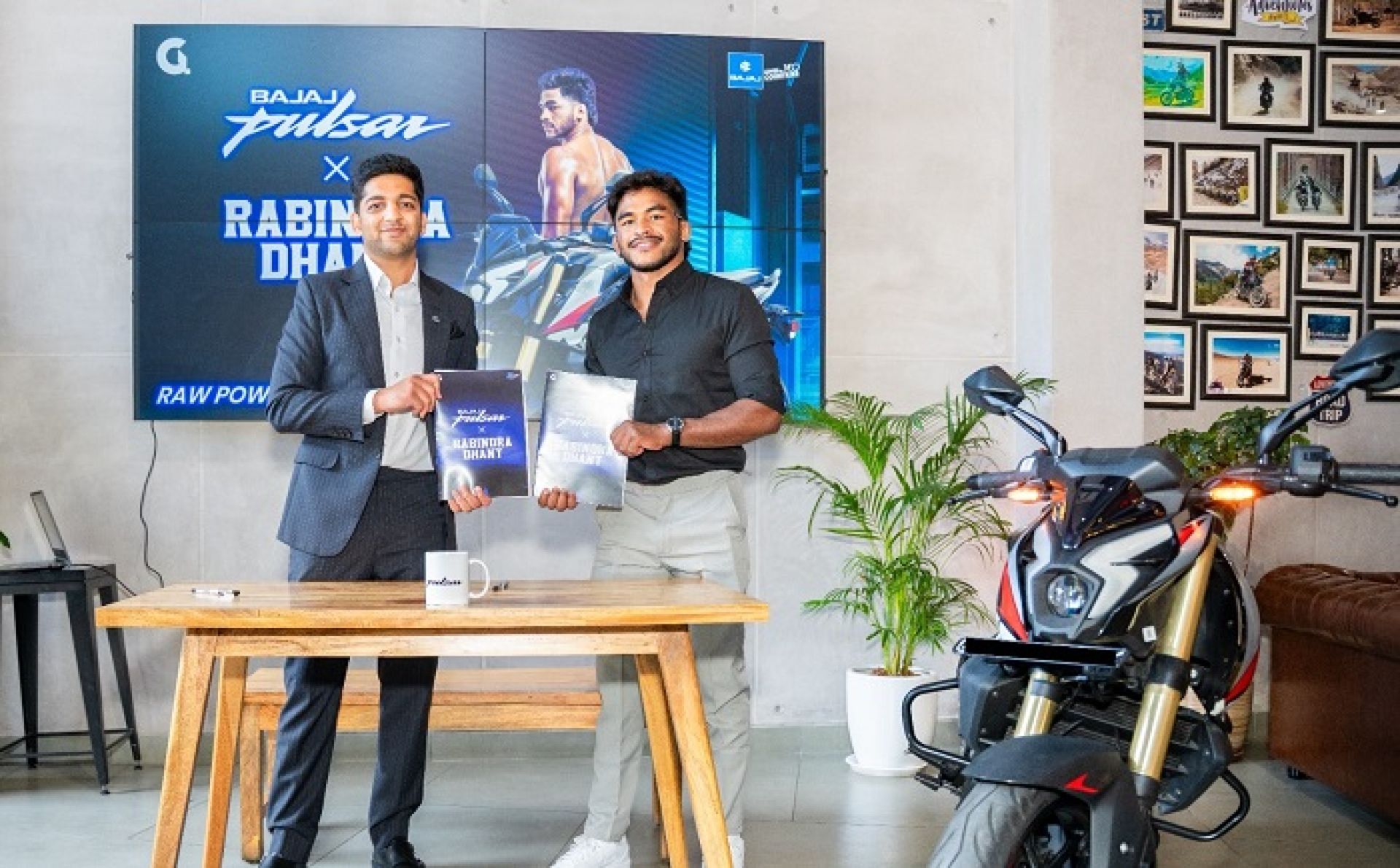 Bajaj Pulsar NS Appoints Rabindra Dhant as Brand Ambassador